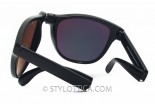 Folding sunglasses SUNPOCKET Kauai Black Fire