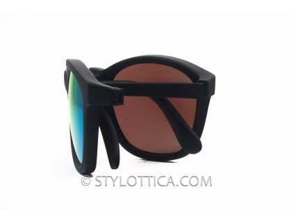 SUNPOCKET Tonga Ice Wild czarne składane okulary przeciwsłoneczne 2