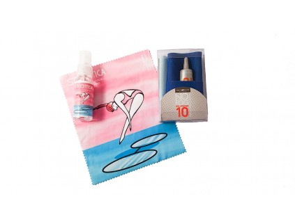 NO FOG gel e panno antiappannante con kit igiene occhiali fantasia Ginnasta