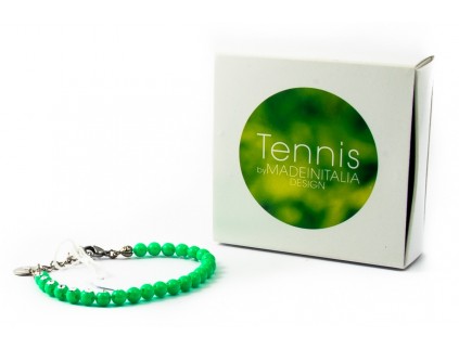 Bracelet Tennis Light MADEINITALIA DESIGN Vert Clair
