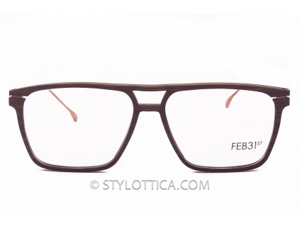 FEB 31st  Lunettes de vue Silvan P000079 en bois et titane
