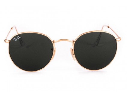 Lunettes de soleil RAY BAN RB3447 Round Metal 001