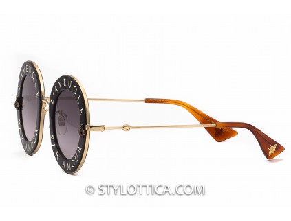 Солнцезащитные очки GUCCI GG0113S 001 L'aveugle par amour 2