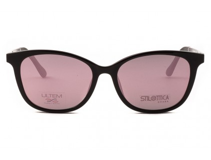3 개의 태양 및 PC 클립이있는 안경 STILOTTICA U-274 c02 2
