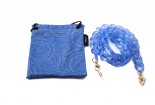 AIRPORT Kette für Brillenhalskette Dick 10150 Translucent Blue