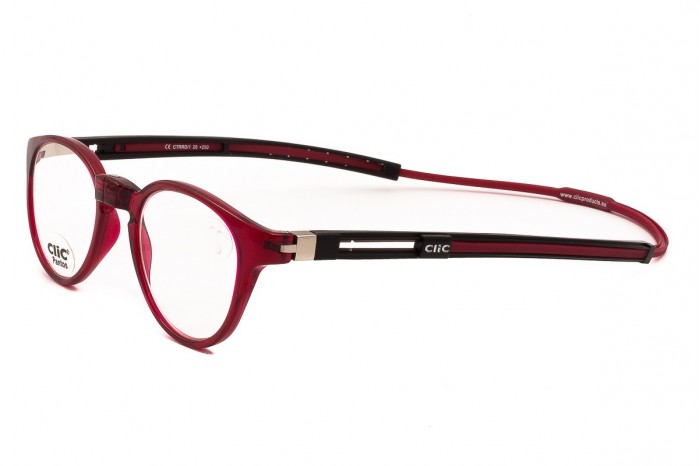 Очки для чтения с магнитом CliC Tube Pantos Red