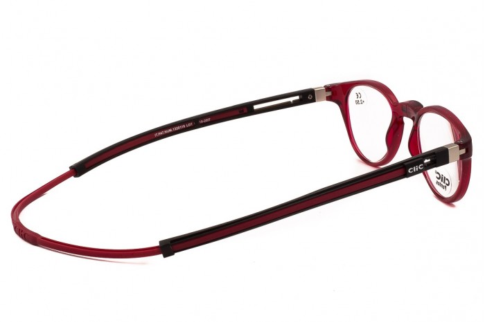 Очки для чтения с магнитом CliC Tube Pantos Red