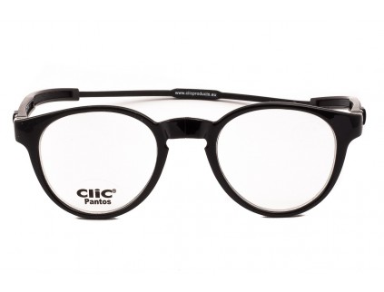 Occhiali da lettura con calamita CliC Tube Pantos Black