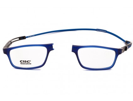 Occhiali da lettura con calamita CliC Tube Executive Blue 2