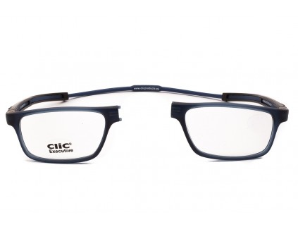 Occhiali da lettura con calamita CliC Tube Executive Dark Blue 2