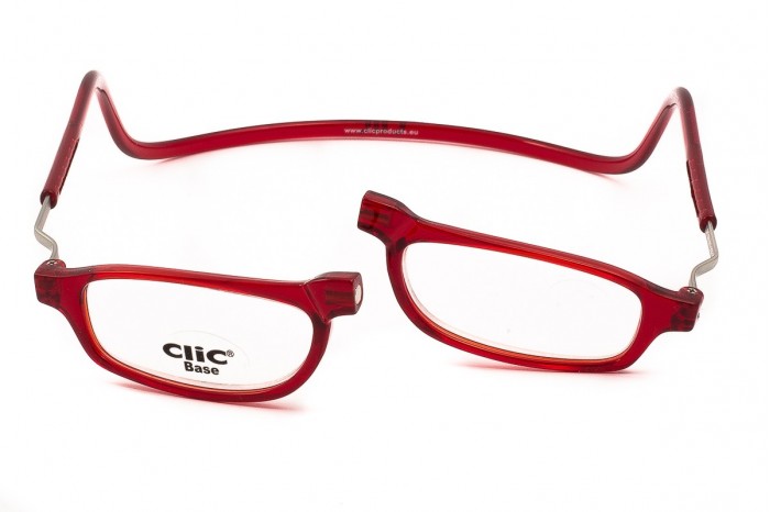 Очки для чтения с магнитом CliC Classic Red