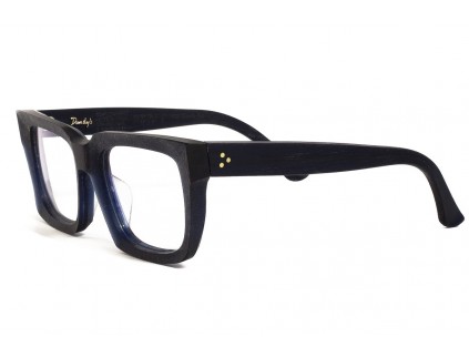 Okulary DANDY'S Bel Tenebroso Rough Ciemnoniebieskie transp 2