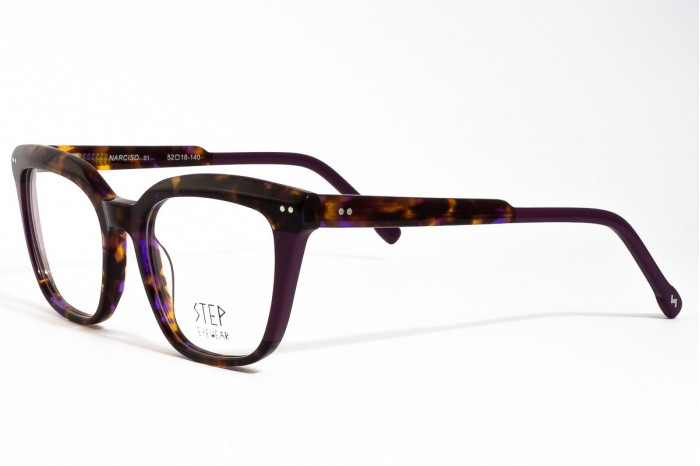 STEP EYEWEAR Brille Narciso 01 Lila Havanna