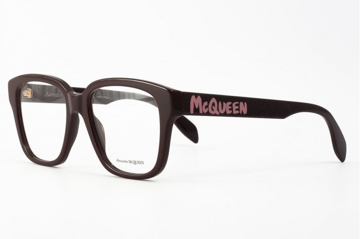 ALEXANDERMCQUEEN眼鏡AM0333O003ボルドー