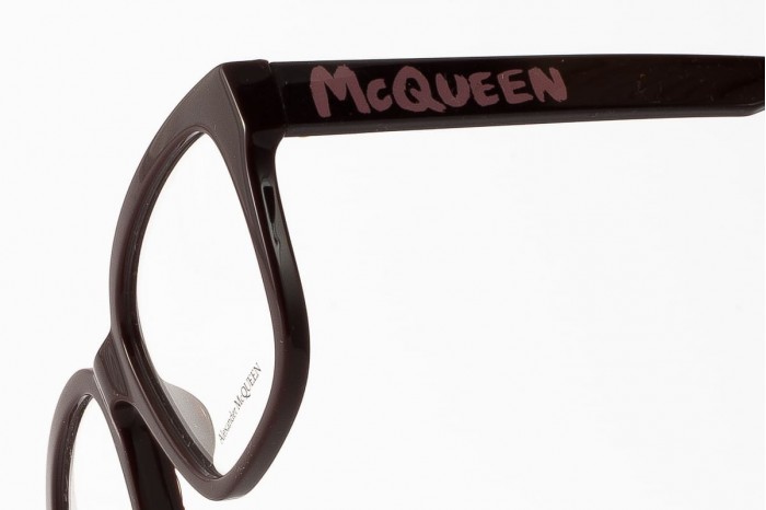 ALEXANDER MCQUEEN 안경 AM0333O 003 Bordeaux