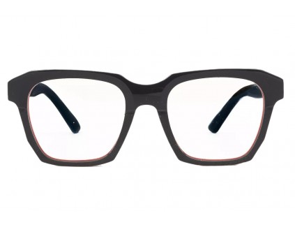 Lunettes de vue DANDY'S Fobico Grey on Coral en édition limitée