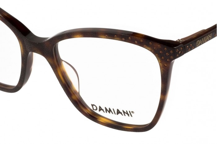 DAMIANI Очки для очков st601 027 Гавана со стразами