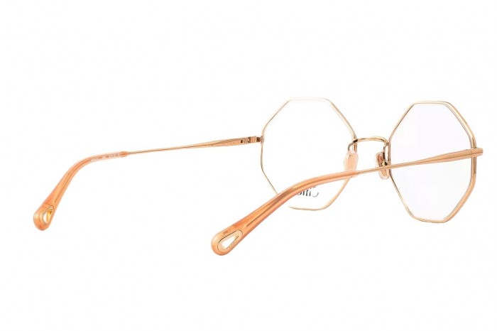 Óculos CHLOÉ CH0022O 005 Ouro rosa