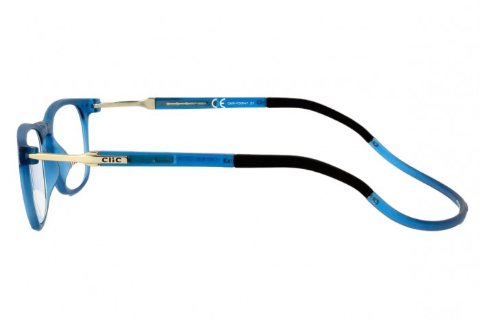 Läsglasögon CliC Flex Manhattan Blue Jeans