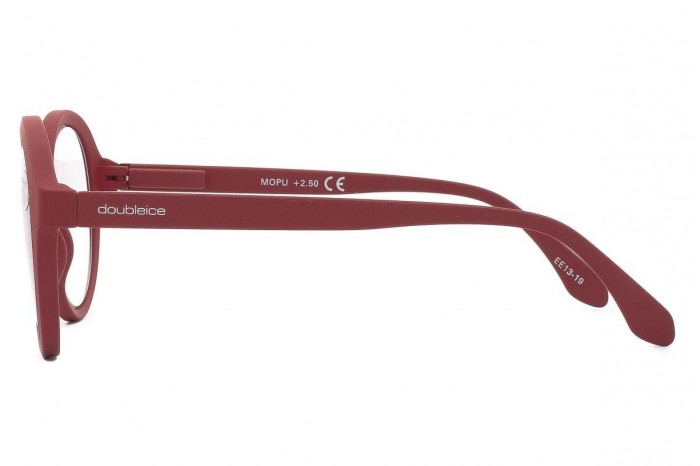 DOUBLEICE Moon Purple Bordeaux færdigmonterede læsebriller