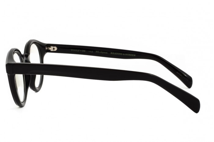 THE READERS Woolf bk færdigmonterede læsebriller Sort