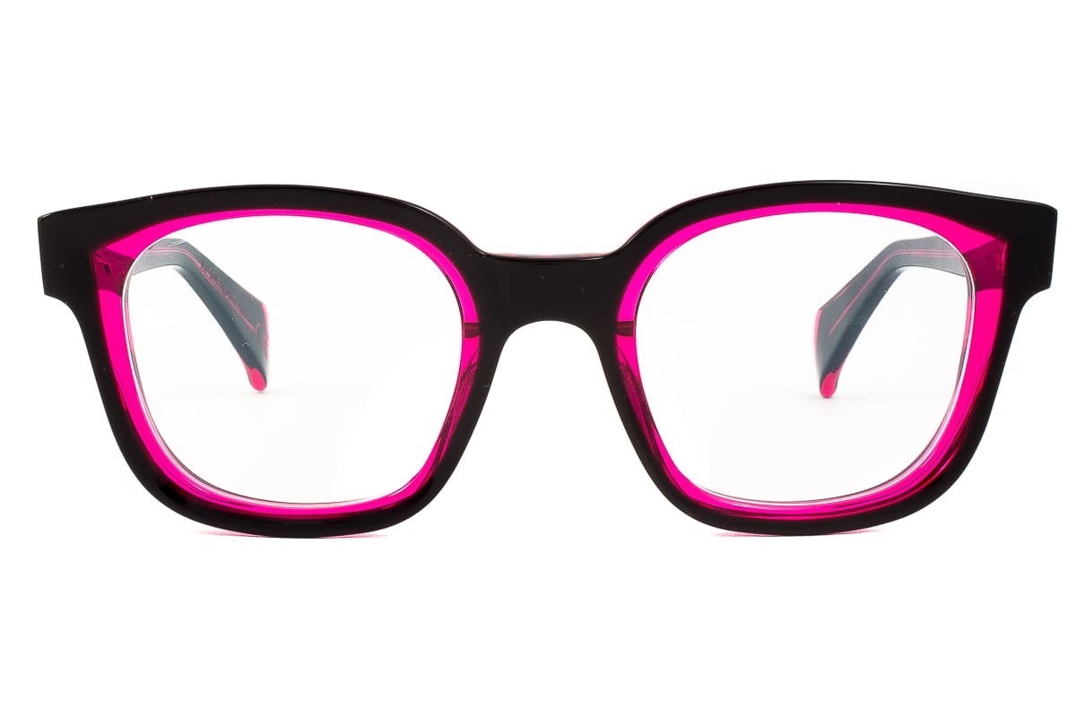 DANDY'S Occhiali da vista Menelao nfx Nero Fucsia