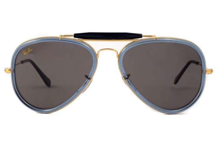 RAY BAN Occhiali da sole rb 3428 Road Spirit 9240/b1 Oro Blu