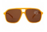 DOUBLEICE Gelbe Sonnenbrille aus den Siebzigern