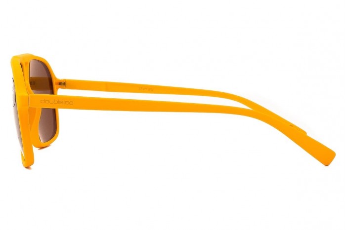 DOUBLEICE Gelbe Sonnenbrille aus den Siebzigern