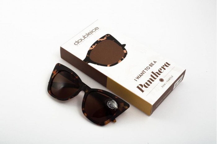 Gafas de sol DOUBLEICE Pantera Turtle