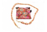 AIRPORT Овальная цепочка для очков 10374 Red Red Gold