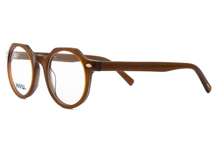 Okulary INVU B4140 B Brązowe