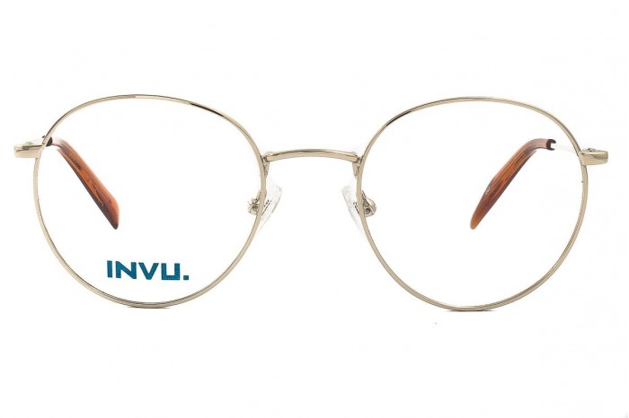 Okulary INVU B3104 B Złote
