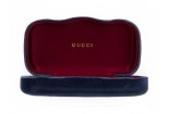 GUCCIハードケース ブルー メガネケース