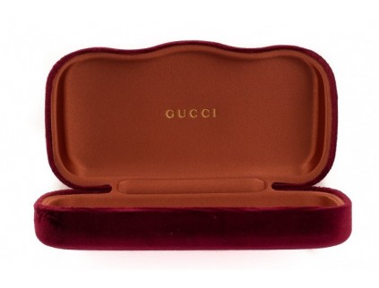 GUCCI Hard Case Bordeaux estojo rígido para óculos
