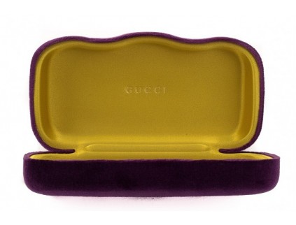 GUCCIハードケース バイオレット メガネケース