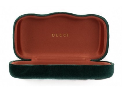 GUCCI Hard Case Sarung cermin mata hijau