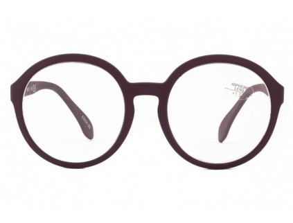 Pre-assembled reading glasses DOUBLEICE Moon Violet