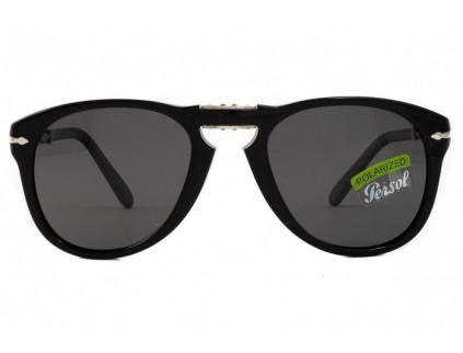 PERSOL 714-SM スティーブ マックイーン 95/48 折りたたみ偏光サングラス
