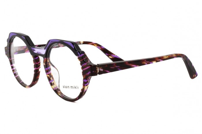 ALAIN MIKLI Glasses A03151 001 Purple 2023