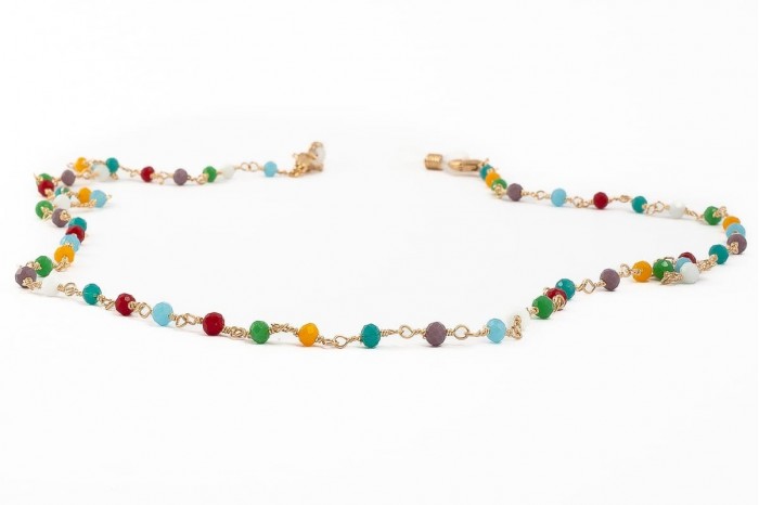 CENTRO STYLE Positano Multicolor glasses chain