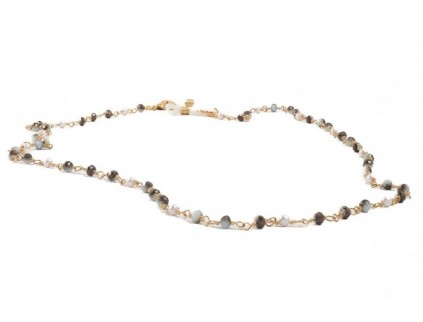 CENTRO STYLE Positano Graue Brillenkette