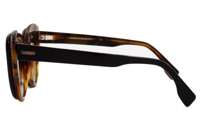 DAMIANI 편광 선 클립이 있는 안경 masst10 771 Havana