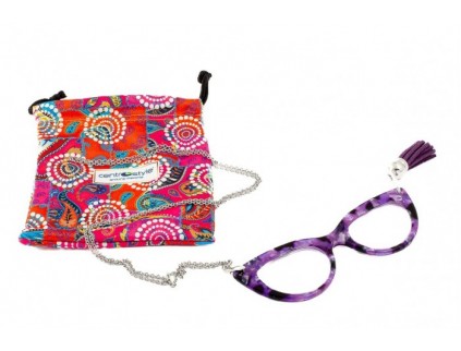 Colar com lente de aumento AIRPORT air 09589 lente Violeta 2
