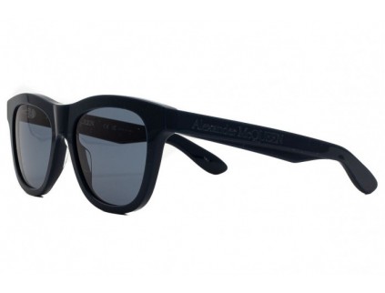 ALEXANDER MCQUEEN zonnebril AM0421S 005 blauw 2024 2