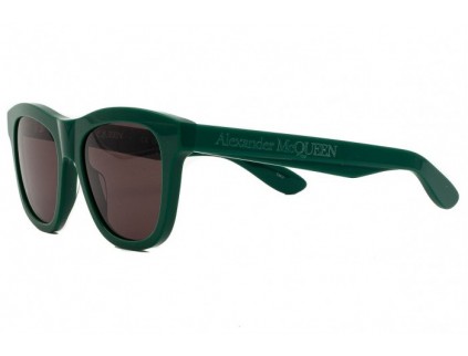 ALEXANDER MCQUEEN Occhiali da sole AM0421S 004 Verde 2024 2