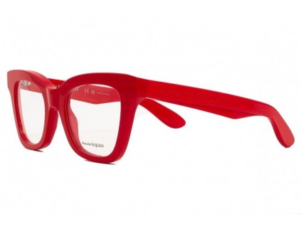 ALEXANDER MCQUEEN 안경 AM0394O 003 레드 2024 2