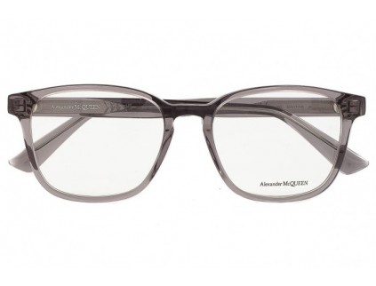 ALEXANDER MCQUEEN Cermin mata AM0462O 003 Kelabu jernih 2024