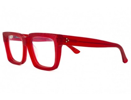 DANDY'S Eyeglasses Wunderschöne dunkle Rough Red limitierte Serie 2