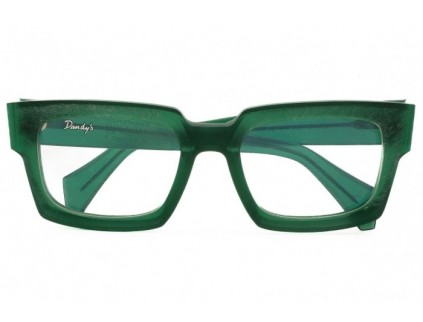 DANDY'S Troy Rough vr22 Green limited series eyeglasses